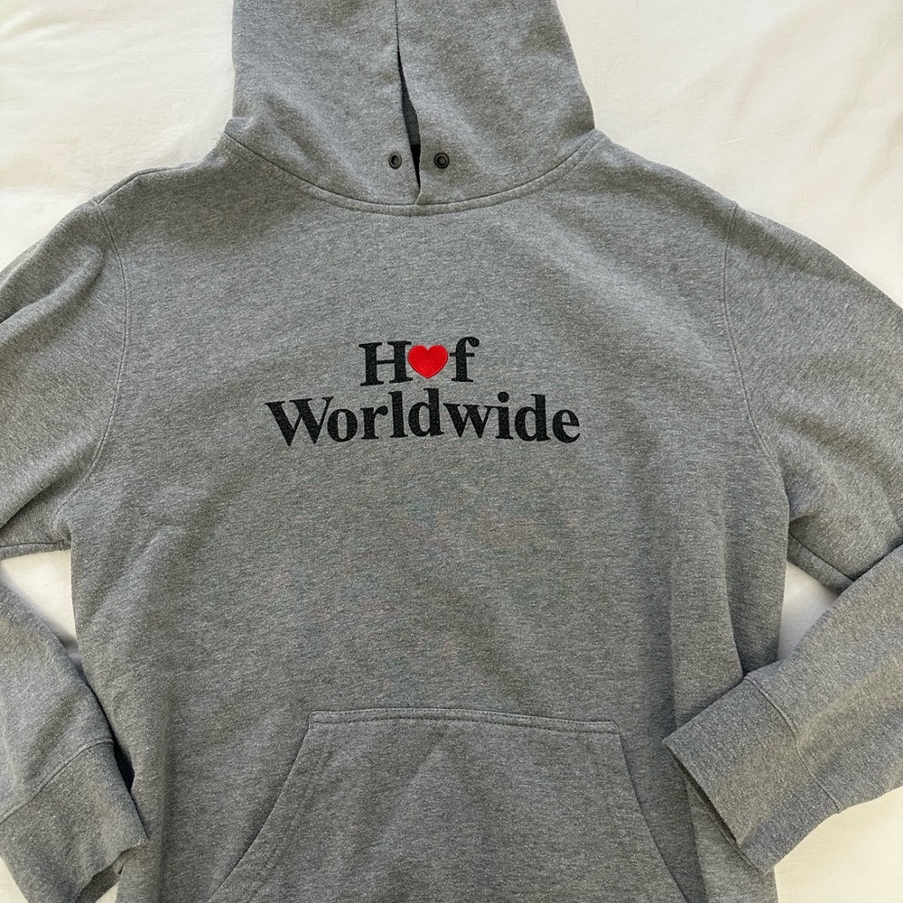 HUF Gray Hoodie with Logo